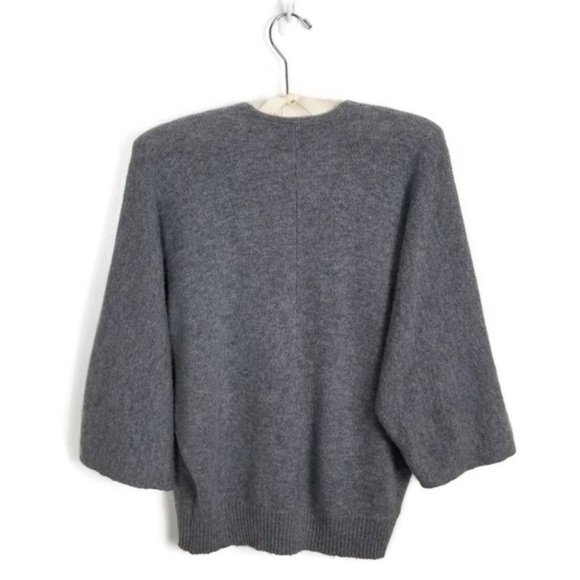 30-50% OFF BUNDLES! RACHEL ZOE KIMONO WRAP SWEATER SHIRT TOP MERINO SIZE LARGE - Picture 4 of 13